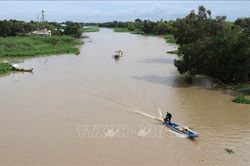 Từ ngày 11-15/2, xuất hiện xâm nhập mặn cao nhất trên sông Cửu Long
