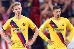 Bilbao 1-0 Barcelona: Messi bất lực, Busquets phản lưới phút chót, Barca bị loại sốc