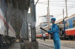 Ngành đường sắt chủ động phòng, chống dịch bệnh do virus Corona