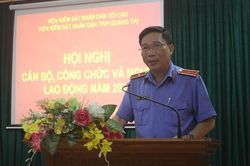VKSND tỉnh Quảng Trị tổ chức Hội nghị cán bộ, công chức và người lao động
