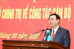 Quá trình công tác của đồng chí Vương Đình Huệ và đồng chí Hoàng Trung Hải