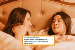 Cho Hân 'ăn hành' ngập mặt trong MV mới, Hương Giang phi thẳng #1 trending Youtube với thời gian ngang ngửa Jack