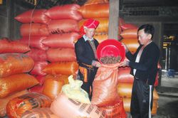 Thôn giàu trên đỉnh núi