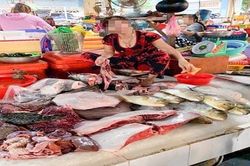 Xử lý nữ tiểu thương xẻ thịt rùa xanh bán ở chợ