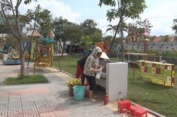 Thừa Thiên Huế: giáo viên tổng vệ sinh trường lớp