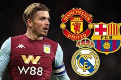 Jack Grealish xiêu lòng MU, gạt Real và Barca ra rìa