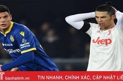 Ronaldo tỏa sáng, Juve vẫn để đội mới lên hạng tạo địa chấn