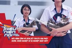 Tập 1 Thiếu niên nói 2020: Mèo tự bỏ nhà đi, cô bé lớp 11 không làm nổi bài thi vì bận 'khẩu nghiệp'