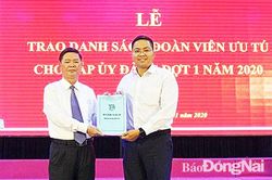 Giới thiệu 114 đoàn viên ưu tú cho Đảng