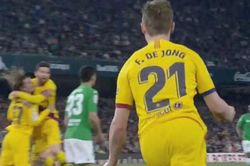 Barca: Phát sốt với pha kiến tạo ngoạn mục của Messi cho De Jong ghi bàn