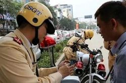 Thu tiền nộp phạt vi phạm giao thông qua Cổng Dịch vụ công quốc gia