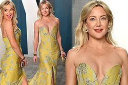 Kate Hudson 40 tuổi trẻ đẹp siêu gợi cảm với đầm hở ngực sâu