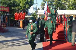 Lễ giao-nhận quân năm 2020: Nhanh gọn, chặt chẽ và an toàn