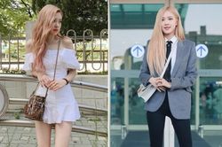 Rosé đời thường thích diện đồ ngắn, ôm sát cơ thể khoe body thon gọn