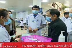 Kiểm tra công tác phòng chống dịch nCoV tại thành phố Hà Tĩnh