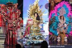Phát hiện điểm chung của 9 trang phục dân tộc giành giải 'Best National Costume' ở Miss In't Queen, gói gọn trong từ 3Đ