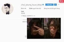 T.O.P (Bigbang) xóa tất cả bài đăng trên Instagram sau tuyên bố không comeback ở Hàn