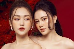 Hot girl Nghệ An khoe ảnh như sinh đôi với Á hậu Tường San