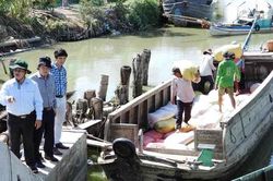 Khô hạn gay gắt ở miệt rừng U Minh hạ
