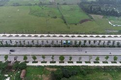 Cận cảnh tuyến đường nghìn tỷ nối liền Vành đai 3 với Cầu Bươu vừa thông xe