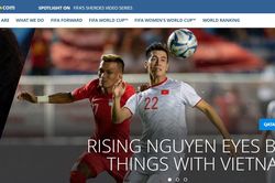 Tiến Linh và ĐTVN bất ngờ được lên trang chủ FIFA