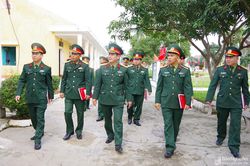 Bộ chỉ huy quân sự tỉnh kiểm tra công tác chuẩn bị huấn luyện chiến sĩ mới
