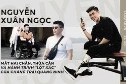 Hành trình 'lột xác' đáng khâm phục của chàng trai Quảng Ninh mất hai chân sau tai nạn tàu lửa