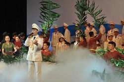 Tổ chức chương trình nghệ thuật 'CAND khắc ghi lời Bác dạy'