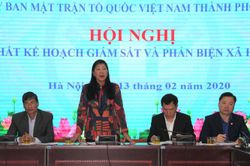 Mặt trận Tổ quốc Việt Nam TP Hà Nội giám sát 9 nội dung trọng tâm trong năm 2020