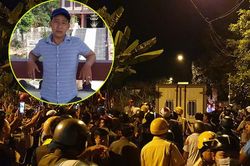 Dân ùa ra kín đường tò mò xem cảnh sát vừa vây ráp Tuấn 'Khỉ'
