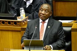 Tổng thống Nam Phi Cyril Ramaphosa đọc thông điệp quốc gia