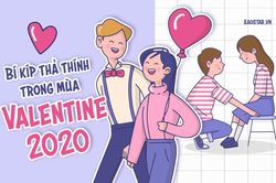 Học ngay những bí kíp 'thả thính sương sương' cho mùa Valentine 2020