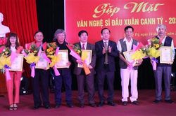 Gặp mặt văn nghệ sĩ đầu Xuân Canh Tý - 2020