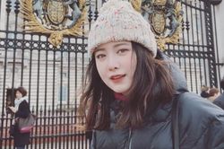 Sau lùm xùm kéo dài hơn 6 tháng với chồng cũ, Goo Hye Sun đăng ảnh rạng rỡ tại Anh