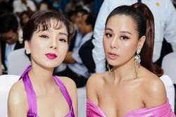 Lệ Quyên khoe nhan sắc trẻ trung, tự tin đọ dáng với đàn em