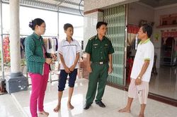 'Lớn lên, con muốn trở thành bộ đội biên phòng!'