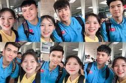 Nữ sinh 2k1 là 'fan cứng' của dàn tuyển thủ Việt Nam: Nữ tiền đạo xinh đẹp với niềm đam mê bóng đá từ bé
