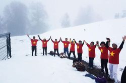 Đến Gabala ngắm tuyết mùa thu