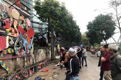 Bãi rác thành con đường nghệ thuật