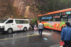 Tai nạn giao thông liên hoàn làm nhiều người bị thương