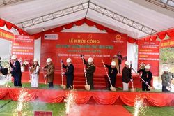 Xây trường mầm non ở vùng đặc biệt khó khăn Yên Bái
