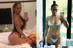 Jennifer Lopez khoe cơ thể săn chắc gợi cảm tuổi 51