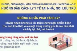 6 đối tượng cần cách ly y tế tại nhà, nơi lưu trú để phòng chống Covid-19
