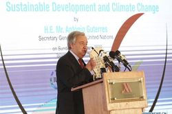 Tổng thư ký Liên hợp quốc kêu gọi chống biến đổi khí hậu