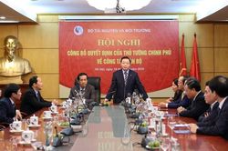 Bổ nhiệm và tái bổ nhiệm Thứ trưởng Bộ Tài nguyên và Môi trường