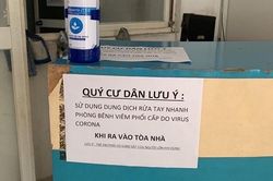 Các chung cư, nhà cao tầng tại TP Hồ Chí Minh chủ động phòng chống dịch COVID-19