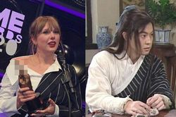 Taylor Swift bất ngờ 'xuyên không' và đổi tên thành Bạch Triển Đường, tất cả là vì 1 chiếc áo?