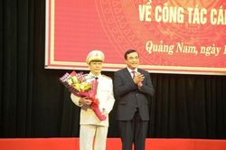 Giám đốc Công an tỉnh Quảng Nam được thăng hàm Thiếu tướng