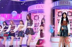 Xót xa hình ảnh đầu gối của tất cả thành viên IZ*ONE bầm tím trên sân khấu comeback