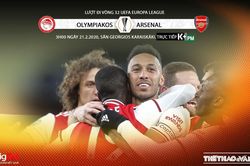 Soi kèo nhà cái Olympiacos vs Arsenal. K+PM trực tiếp bóng đá. Trực tiếp Cúp C2